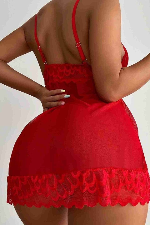 SEDUCTANA RED NİGHTGOWN